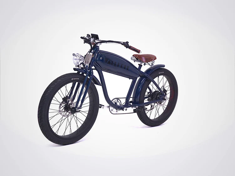 Vallkree The Drifter EBike 500 Watt, Moon Blue Gloss