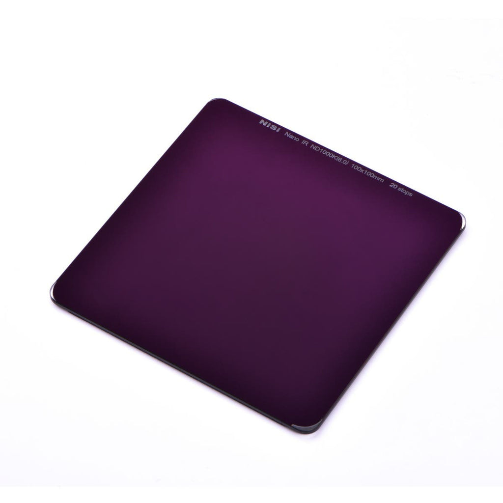 NiSi 100x100mm Nano IR Neutral Density filter Î“Ã‡Ã´ ND1000K (6.0) Î“Ã‡Ã´ 20 Stop Black Hole