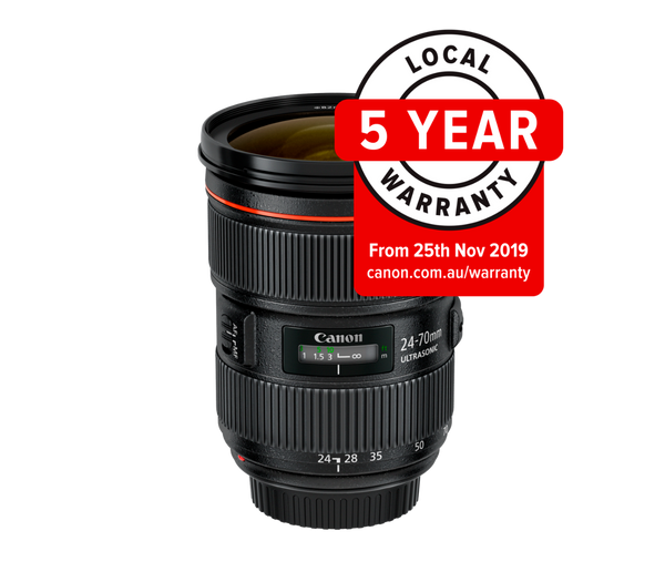 Canon 24-70mm f/2.8L USM II Lens