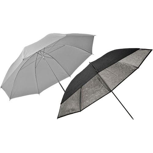 Elinchrom Two Piece Umbrella Set 33 inch (Translucent/Silver)