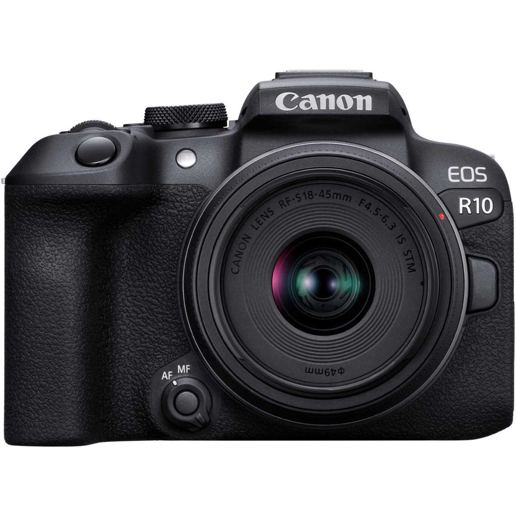 Canon EOS R10 Mirrorless Camera with RF-S 18-45mm IS STM Lens Kit