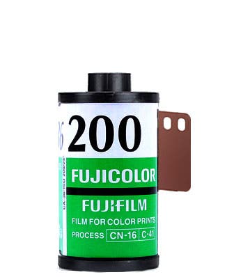 FUJIFILM 200 35mm 36 Exposure Colour Negative Film Single Roll