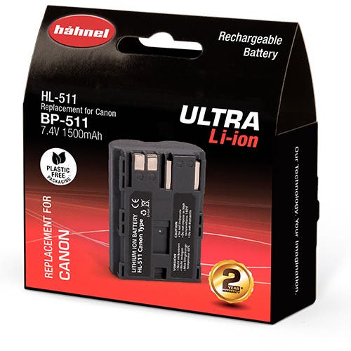 Hahnel HL-511 Ultra li-ion Battery for Canon BP-511
