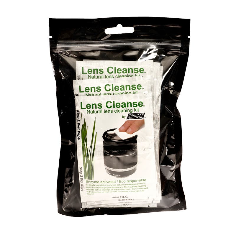 Hoodman Lens Cleanse Natural Cleaning Kits (12 Pack)