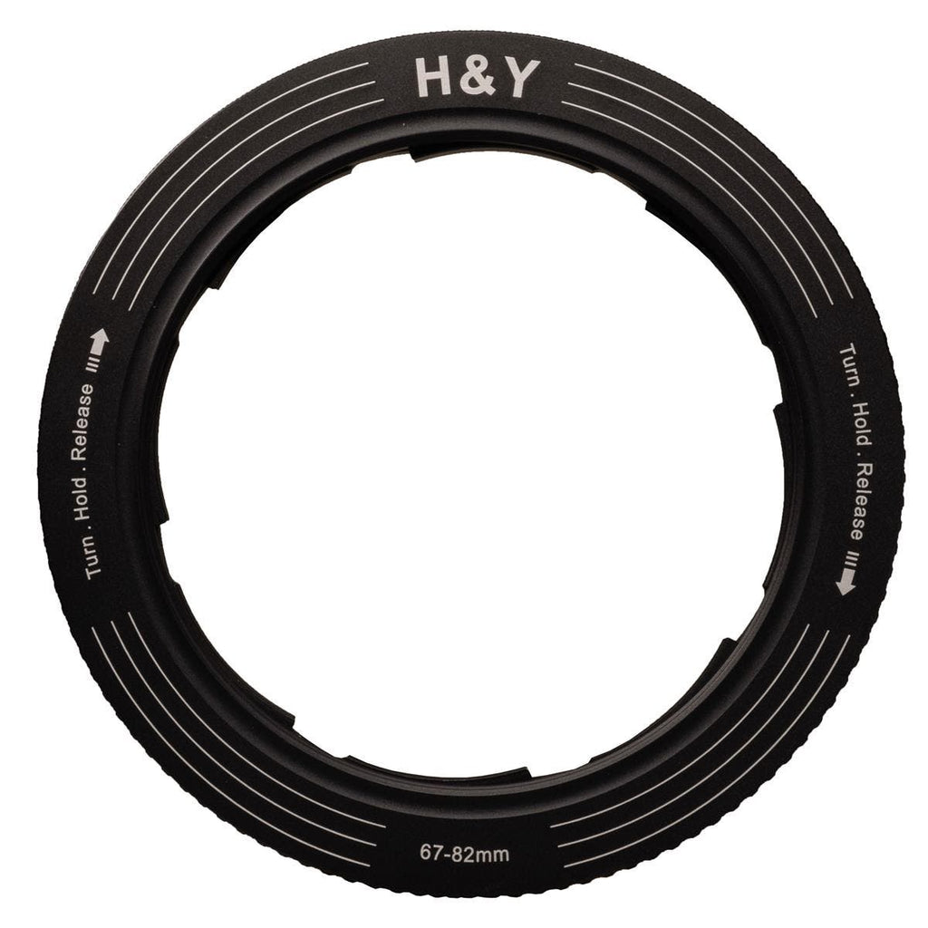 H&Y RevoRing Variable Adapter 67-82mm (82mm Filter Thread) 