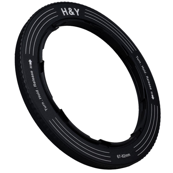 H&Y RevoRing Variable Adapter 67-82mm (82mm Filter Thread) 