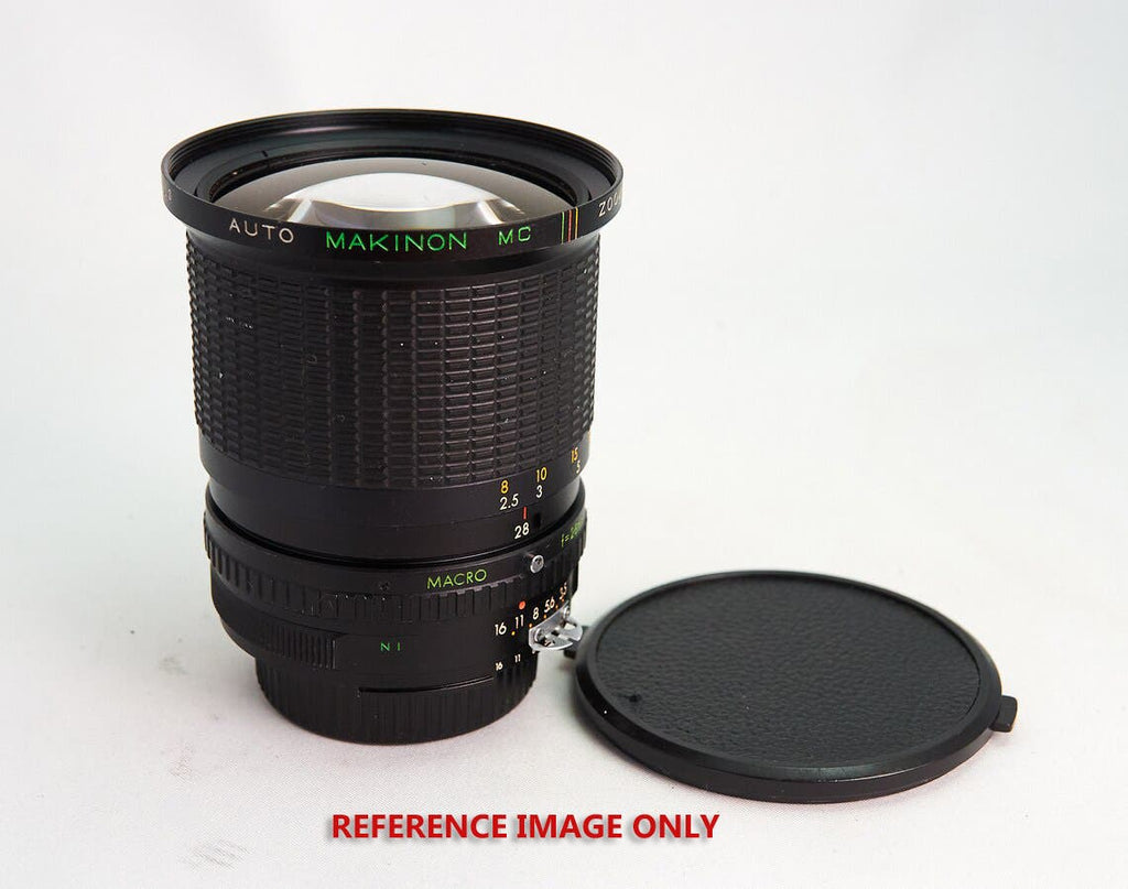 Makinon 28-80mm MF Zoom Lens for Olympus OM Film Cameras - 867238 (Second Hand)