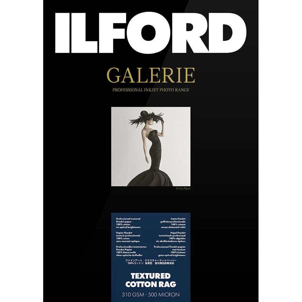 Ilford Galerie Textured Cotton Rag 310gsm A3