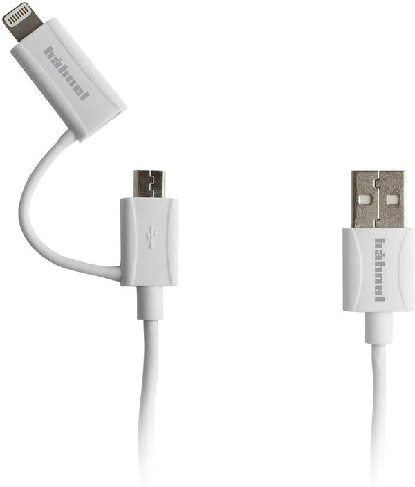 Hahnel 2 in 1 USB Sync Charge cable 1.5m