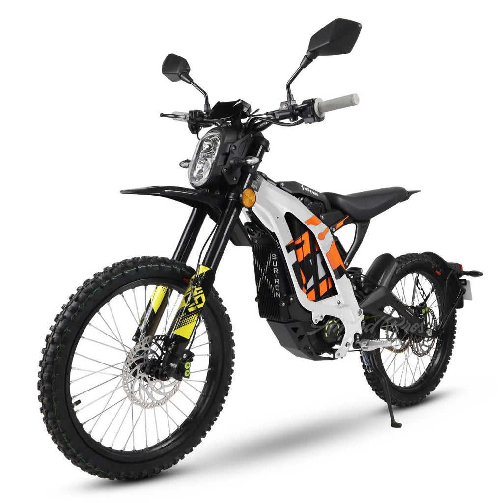 Surron Light Bee L1E Electric Dirt Bike Silver (Road Edition)