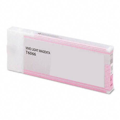 Epson T6066 UltraChrome K3 Vivid Light Magenta Ink Cartridge (220 ml)