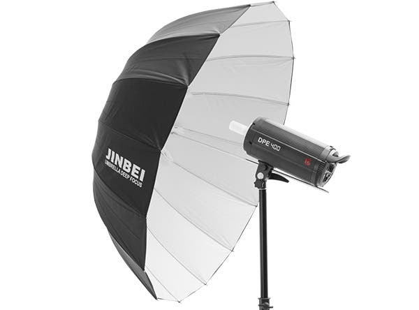 Jinbei 130cm Deep Parabolic White Umbrella – Camera Electronic