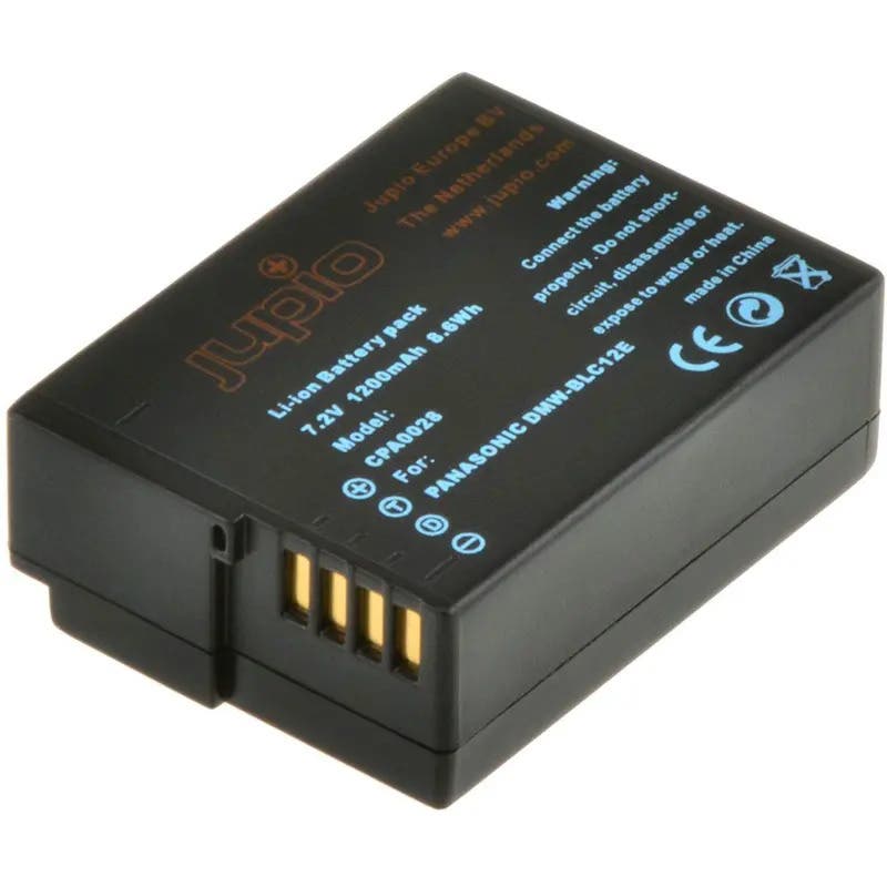 Jupio Panasonic DMW-BLC12E 7.2V 1150mAh Battery 