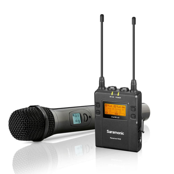 Saramonic UWMIC9 1x HU9 1x RX9 UHF Wireless Handheld Microphone System