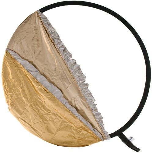 Lastolite 5-In-1 Bottletop Collapsible Reflector 30 inch Circular (Sunfire, Silver, Gold, White & Diffuser)