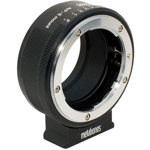 Metabones Nikon G Lens to Sony NEX Camera Lens Mount Adapter (Matte Black) 