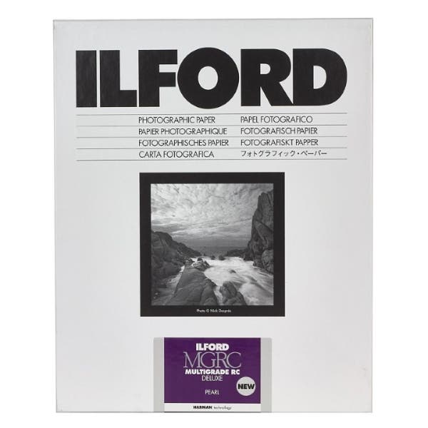 Ilford Multigrade Deluxe Gloss 8x10 20.3cm x 25.4cm 25 + 5 Sheets (MGRCDL1M)