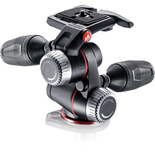 Manfrotto X-PRO 3-Way Head with Retractable Levers & Friction Controls (MHXPRO-3W)