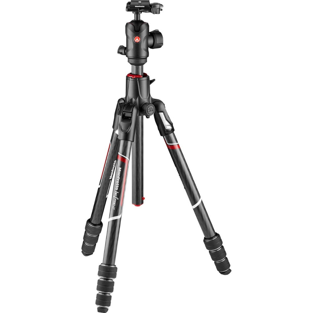 Manfrotto Befree GT XPRO Carbon Fiber Travel Tripod Kit with 496 Center Ball Head (MKBFRC4GTXP-BH)