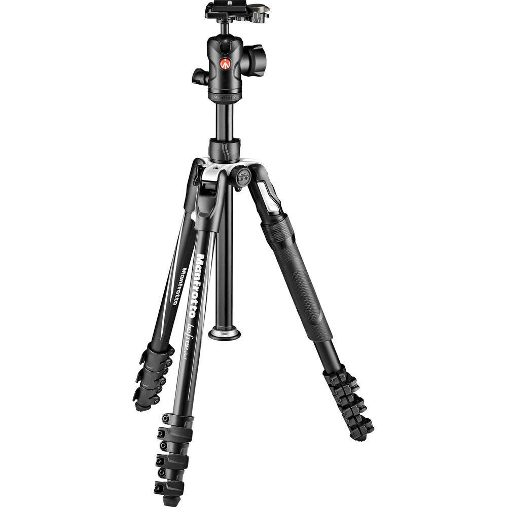 Manfrotto Befree 2N1 Aluminum Tripod with 494 Ball Head (Lever Lock) (MKBFRLA4B-BHM)