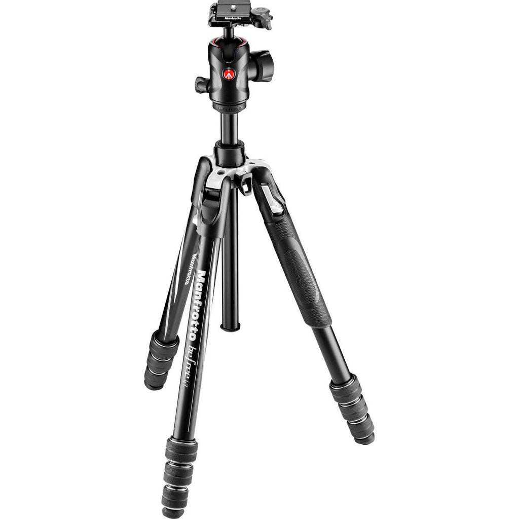 Manfrotto Befree GT Travel Aluminum Tripod with 496 Ball Head (Black) (MKBFRTA4GT-BH)