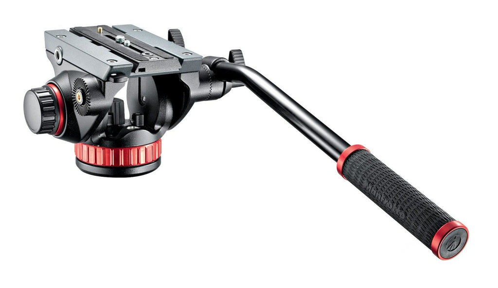 Manfrotto Pro Video Head Flat Base M Size (MVH502AH)