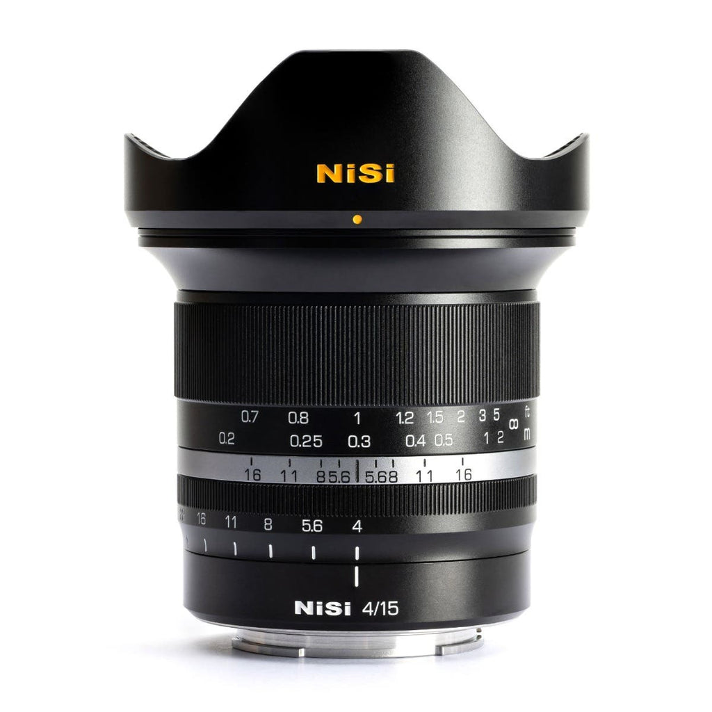 NiSi 15mm f/4 Sunstar Super Wide Angle Full Frame ASPH. Lens for Sony E