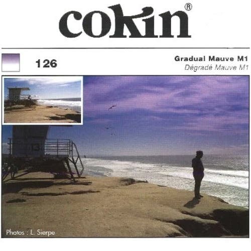 Cokin P Series Hard-Edge Graduated Mauve 0.4 Filter (1.3-Stop)