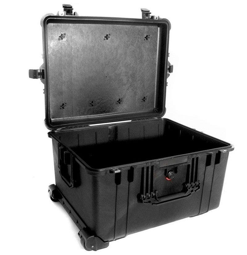 Pelican 1620NF Case without Foam (Black)