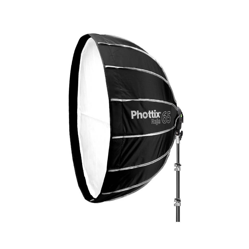 Phottix Softbox QuickFold RAJA 65cm Baffle Diff Grid BowenS mount 