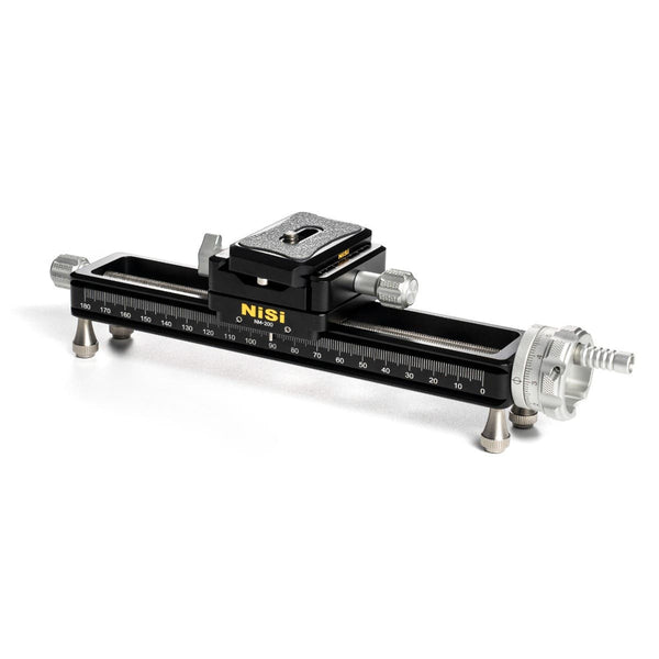 NiSi Quick Adjustment Macro Focusing Rail NM-200 with 360 Degree Rotating Clamp