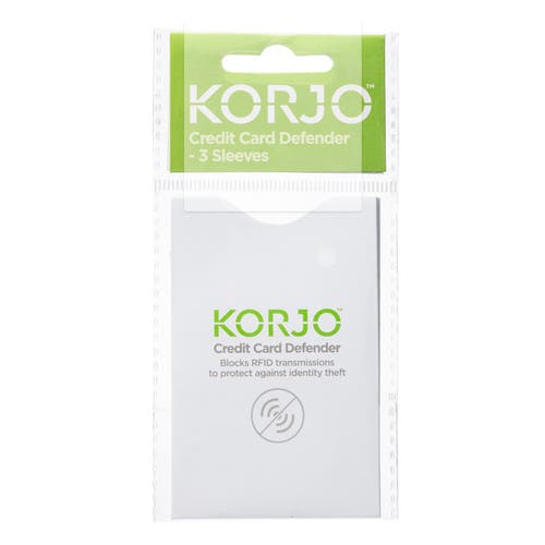 Korjo RFID Credit Card Defender (3 Pack)