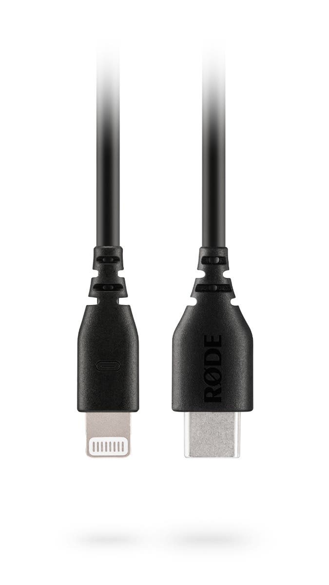 Light Sa Rode Rode SC21 Lighting to USB-C Cable 30cm – Camera Electronic