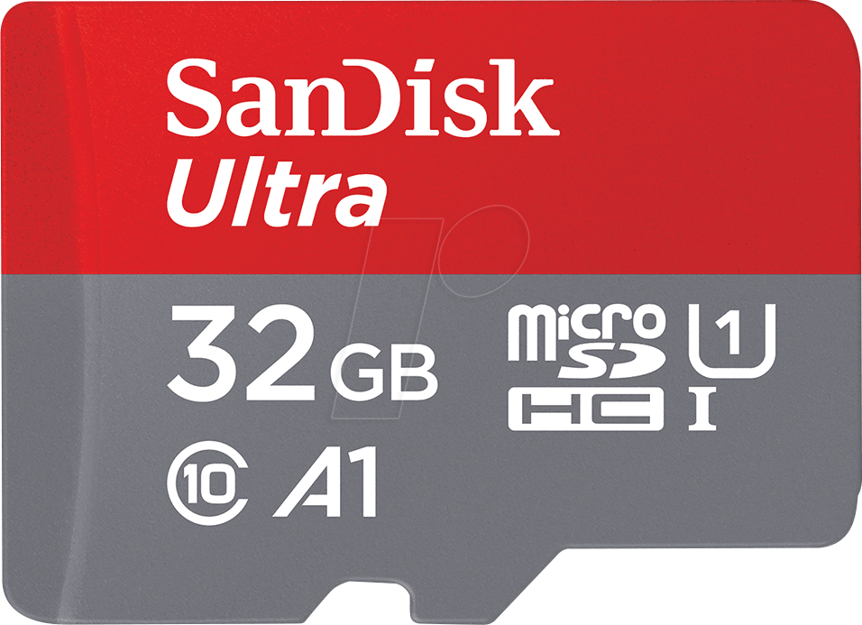 SanDisk Ultra microSDHC UHS-I Card 32GB 98MB/s Read