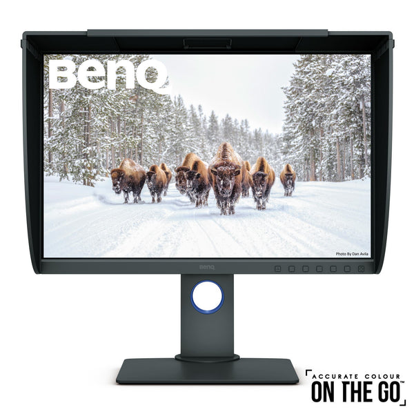BenQ SW240 24 inch 16:10 PhotoVue IPS Monitor with SH240 Shading Hood
