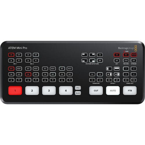 Blackmagic Design ATEM Mini Pro ISO HDMI Live Stream Switcher