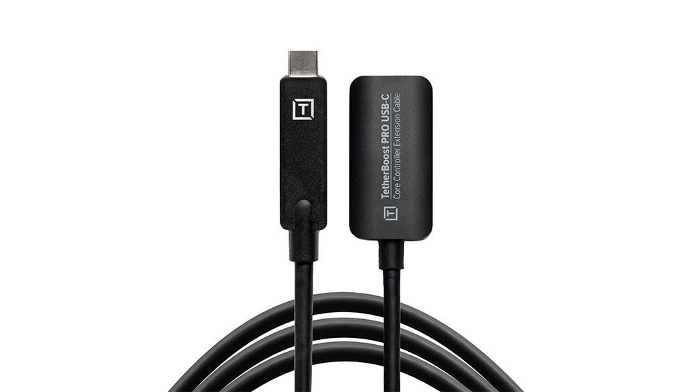 Tether Tools TetherBoost Pro USB-C Core Controller Extension Cable (Black)