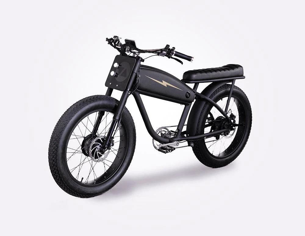 Vallkree The Mechanism EBike 24in, 2x 500 Watt Dual Motor (Matte Black)