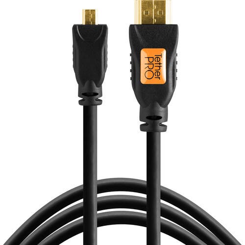 Tether Tools TetherPro Micro-HDMI to HDMI Cable 3m