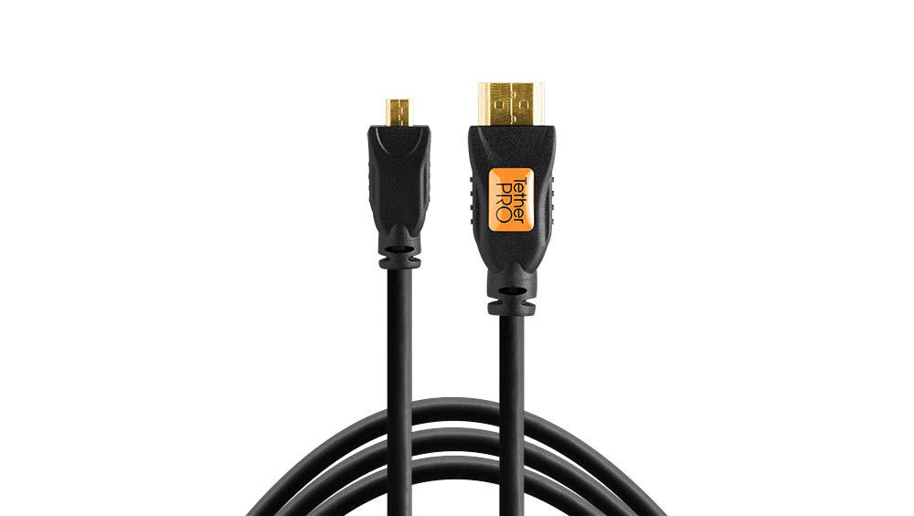 Tether Tools TetherPro HDMI Micro to HDMI 1 metre 