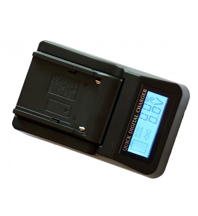 V-Gear VG-CHG970 Single Channel Pro Smart Charger for NP-F Batteries