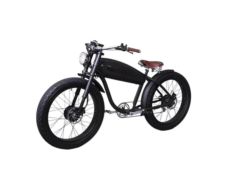 Vallkree The Mechanism EBike 26in, 2x 500 Watt Dual Motor (Matte Black)