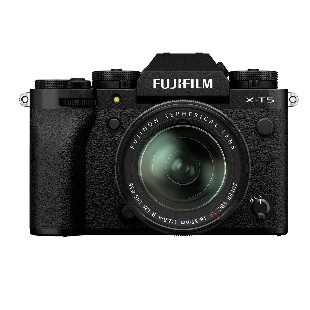 FUJIFILM X-T5 Mirrorless Camera Black with XF 18-55mm Lens Kit