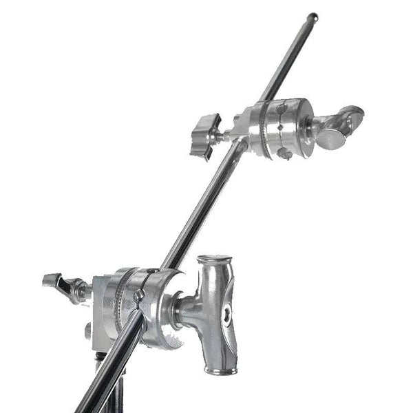Xlite C-Stand Silver with Arm,Grips & Sliding Leg