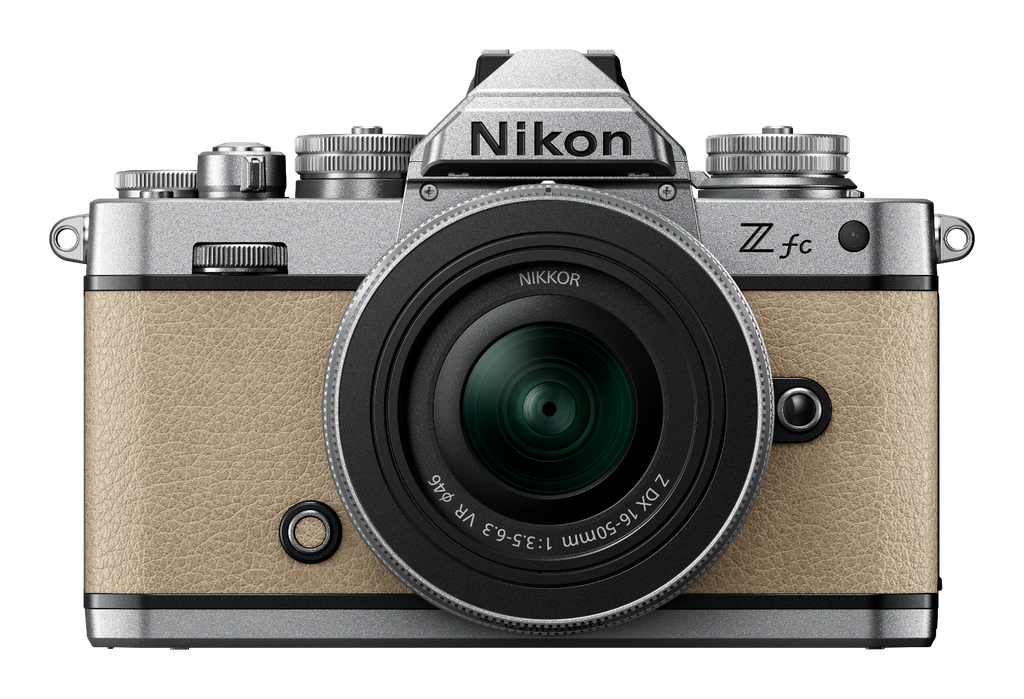 Nikon Z fc Mirrorless Camera with Z DX 16-50mm f/3.5-6.3 VR Lens (Sand Beige)