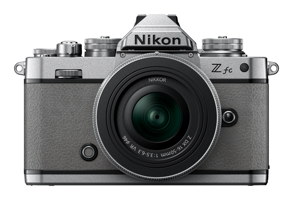 Nikon Z fc Mirrorless Camera with Z DX 16-50mm f/3.5-6.3 VR Lens (Natural Grey)