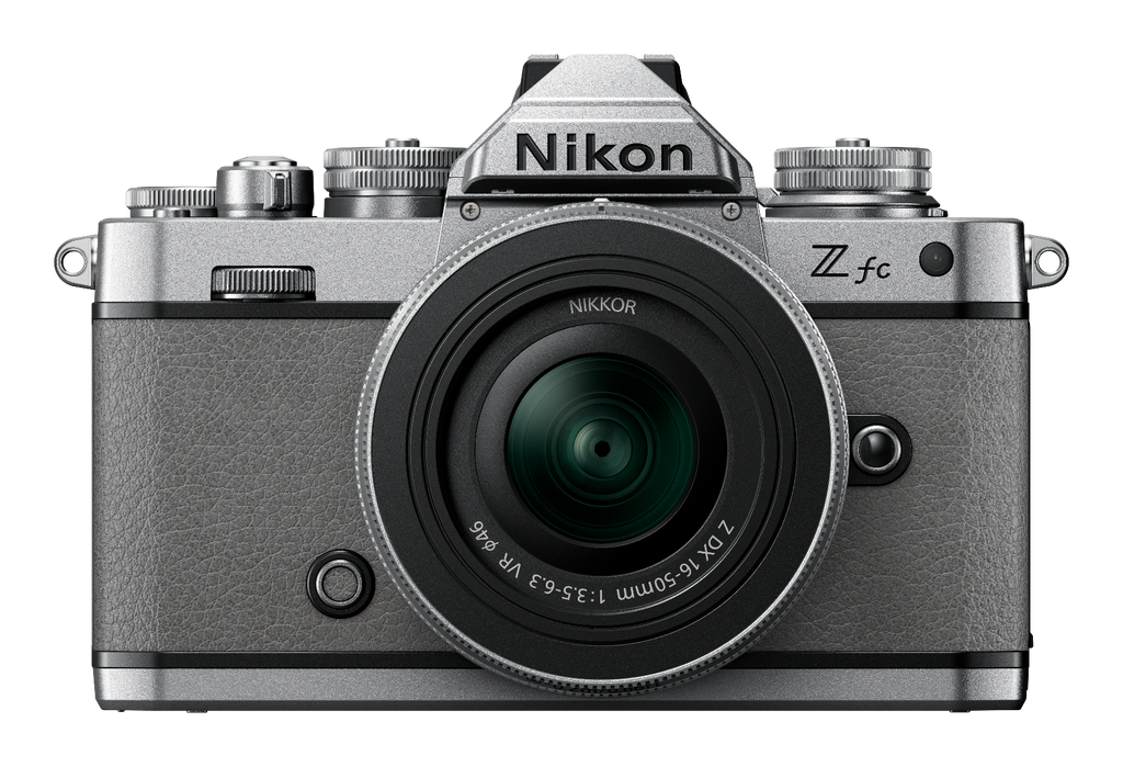 Nikon Z fc Mirrorless Camera with NIKKOR Z DX 16-50mm and DX 50-250mm Lens (Natural Grey)