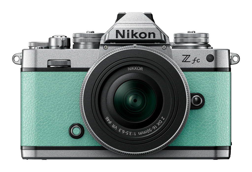 Nikon Z fc Mirrorless Camera with Z DX 16-50mm f/3.5-6.3 VR Lens (Mint Green)