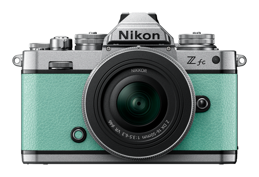Nikon Z fc Mirrorless Camera with NIKKOR Z DX 16-50mm and DX 50-250mm Lens (Mint Green)