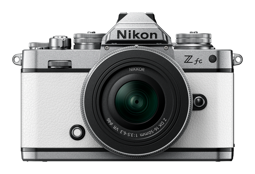 Nikon Z fc Mirrorless Camera with NIKKOR Z DX 16-50mm and DX 50-250mm Lens (White)